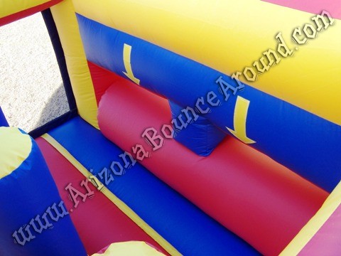 Christmas themed inflatable obstacle course rentals Denver
